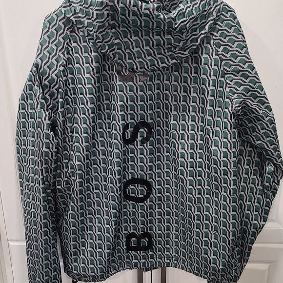 BOSS Logo-Print Windbreaker Jacket - Picture 6 of 10